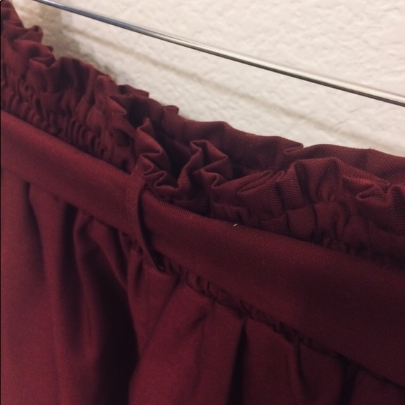 earth music&ecology Embroided Hem Culottes - Picture 5 of 7